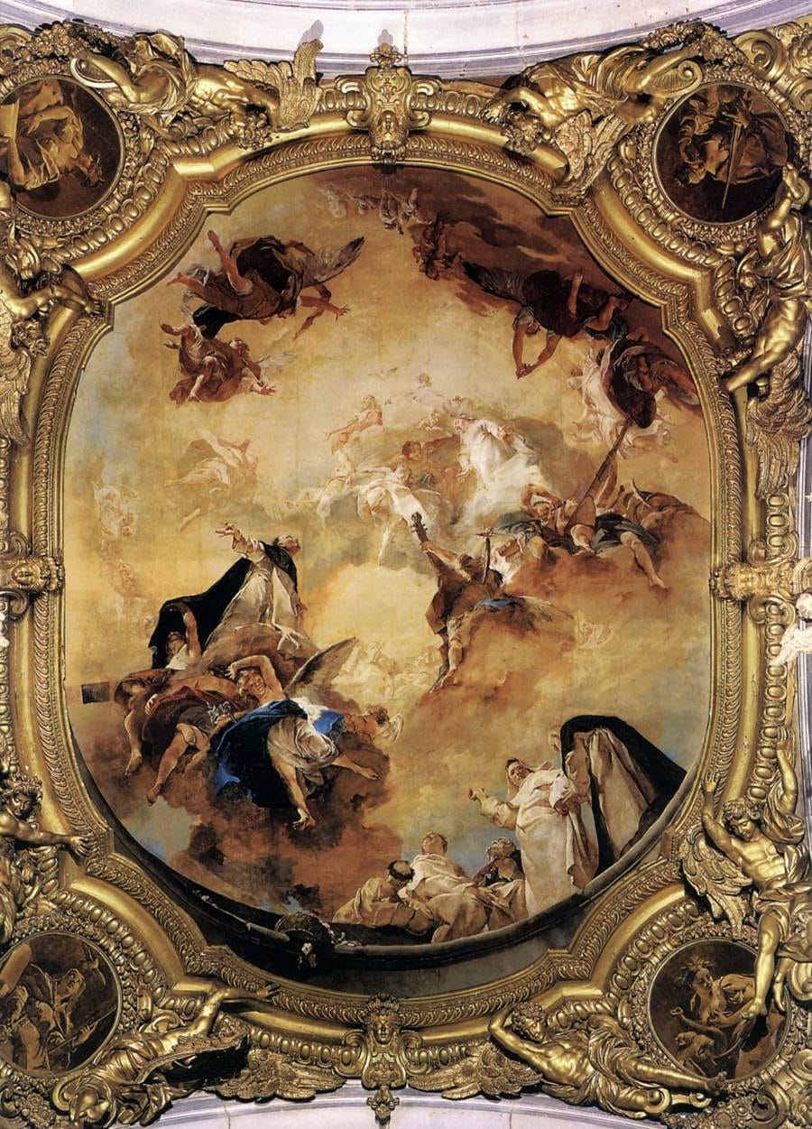 Gloria di San Somenico 1727