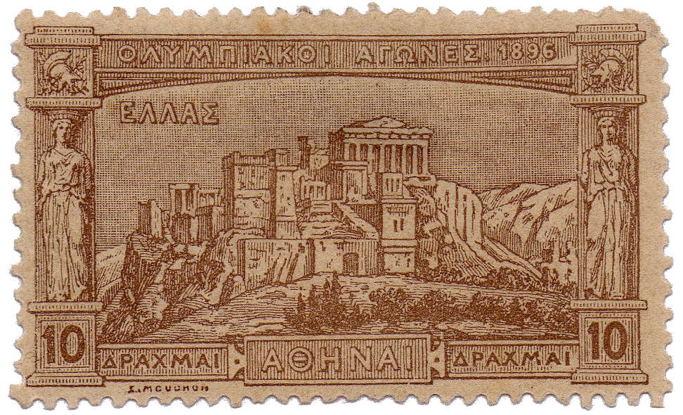 grecia 10 dracme 1896