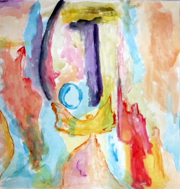 Il Cielo di Michele Egidio MIssarelli Acquerello 2014