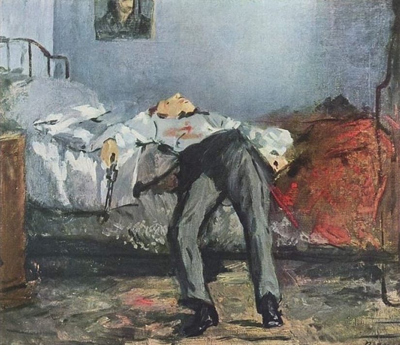 edouard manet suicidio